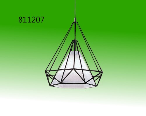 單燈線條吊燈配E27x1 燈具