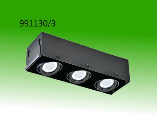 三燈無框盒燈配LED MR16 5W 光源+變壓器 三燈無框盒燈配LED MR16 5W 光源+變壓器